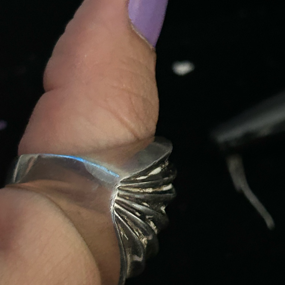 Mexico 925 Silver Statement Ring - image 8